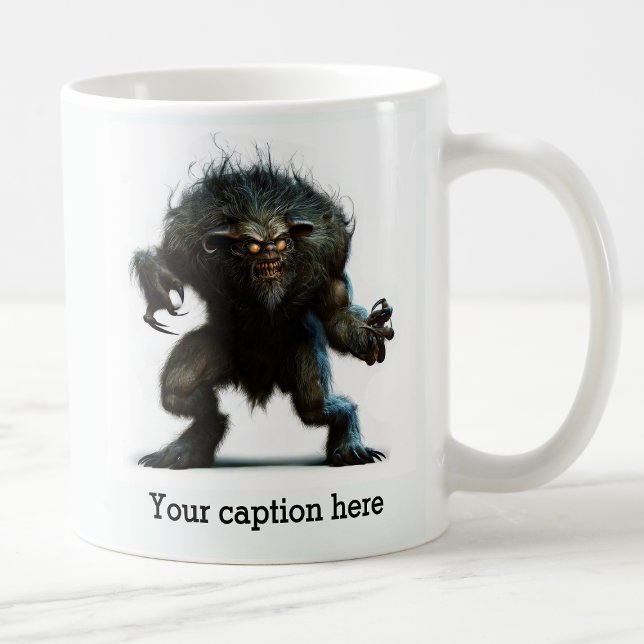 Mug Bête intérieure déchaînée tôt le matin (Créateur téléchargé)