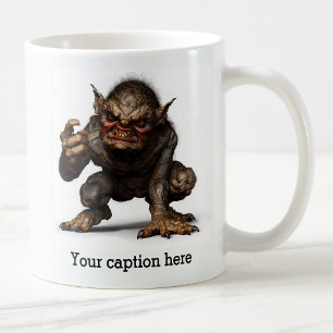 Mug Bête intérieure déchaînée tôt le matin