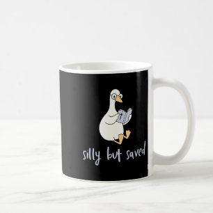Mug Bête mais sauvée, oie lisant la Sainte Bible, chou