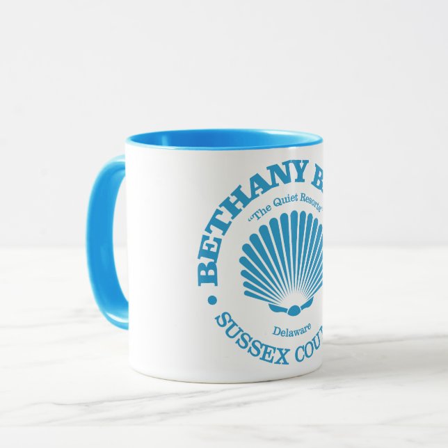 Mug Bethany Beach (coquillage) (Devant gauche)