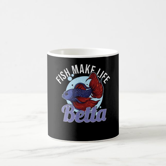 Mug Betta Combattre Poisson Aquarist Poisson Ornamenta (Centre)