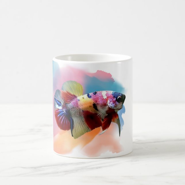 Mug Betta Fish Galaxy (Centre)
