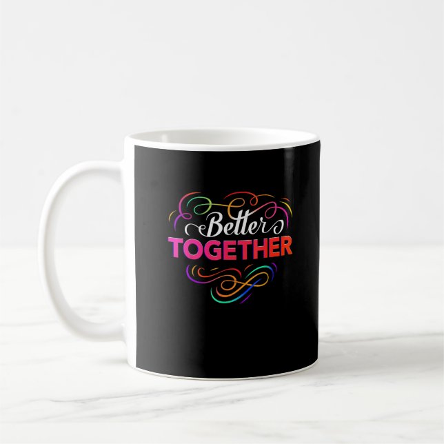 Mug Better Together Minimal Design  (Gauche)