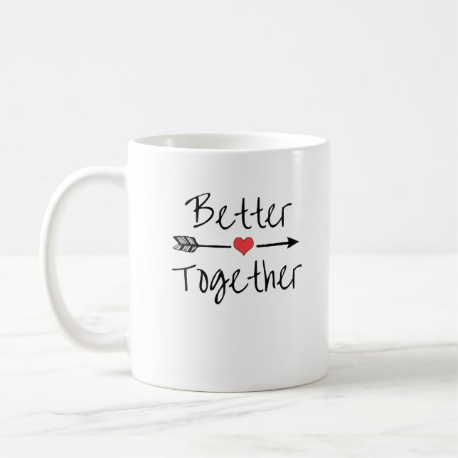 Mug Better Together Modern Aesthetic  (Gauche)