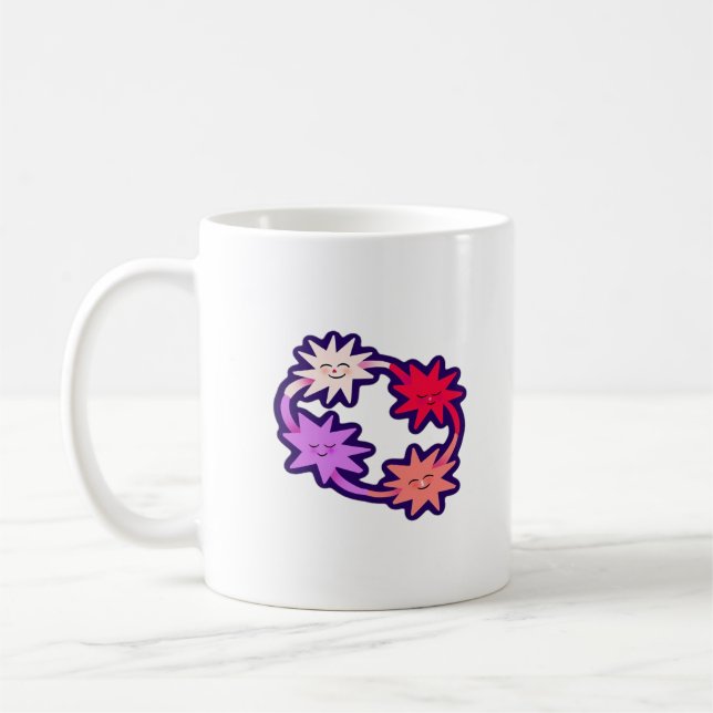 Mug Better Together Stars Creative Style  (Gauche)