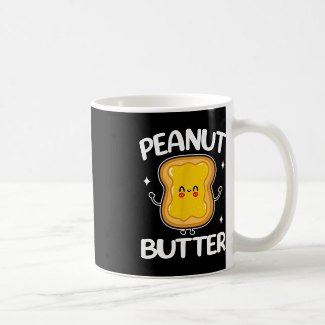 Mug Beurre D'Arachide Et Couple De Jelly Correspondant (Droite)