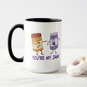 Mug Beurre d'arachide mignon et drôle vous êtes ma
