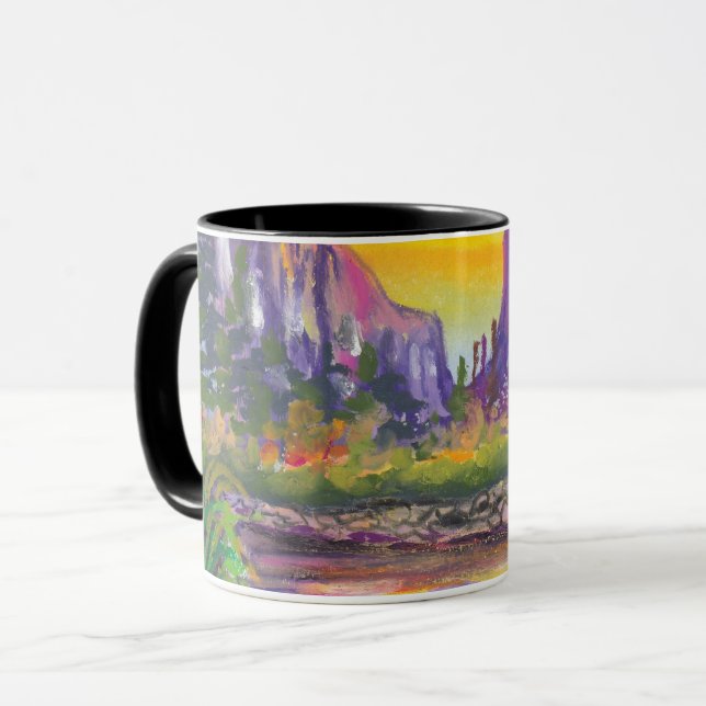 Mug Beutiful Nature Photo personnalisée (Devant gauche)