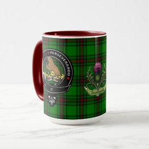 Mug Beveridge Clan Badge & Tartan