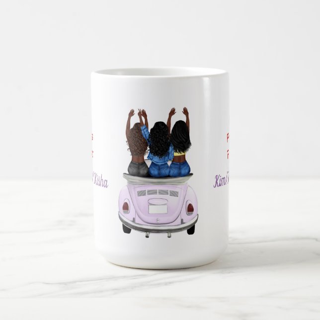 Mug BFF trois femmes noires (Centre)