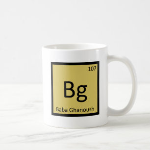 Mug Bg - Baba Ghanoush Apéritif Symbole de Chimie