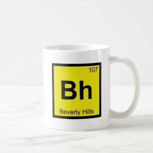 Mug Bh - Beverly Hills Californie Symbole Chimique