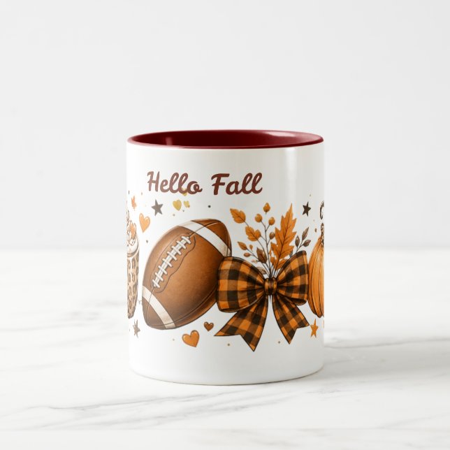 Mug bi-ton Hello automne   (Centre)