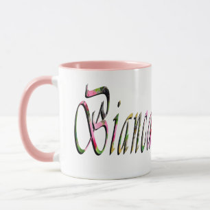 Mug Bianca Girls Name Logo,