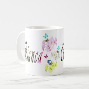 Mug Bianca Girls Name Logo,