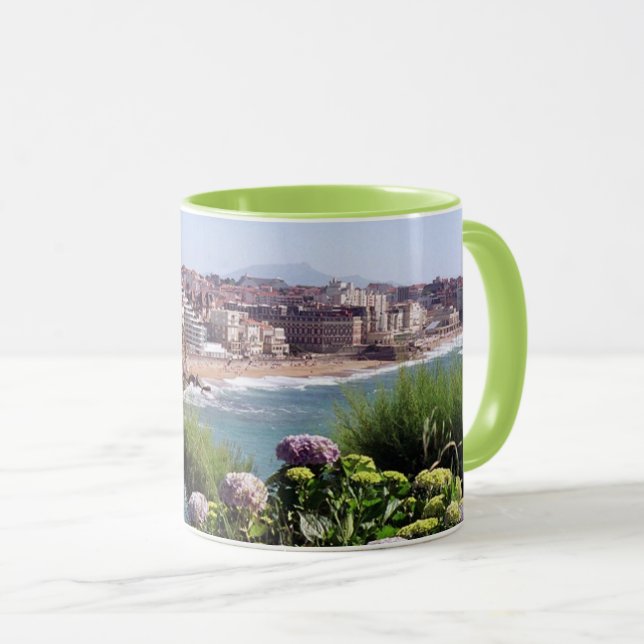 Mug Biarritz s'épanouit (Devant droit)