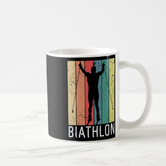 Mug Biathlon Biathlète Sports d'hiver Ski de fond