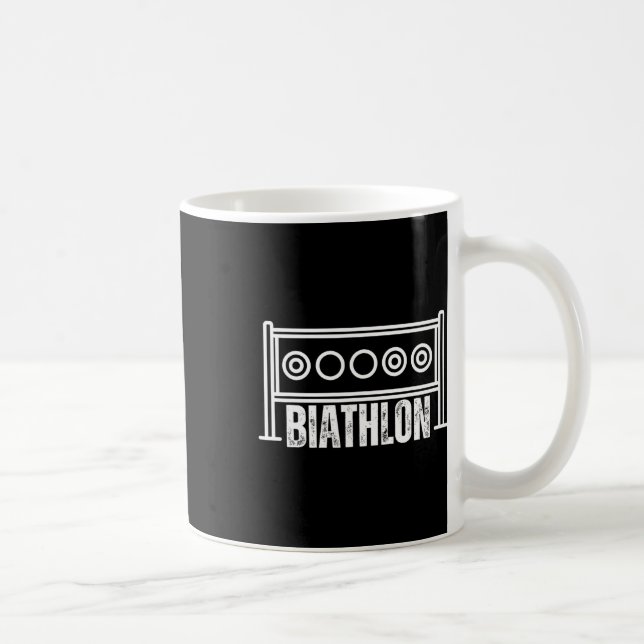 Mug Biathlon Cible Ski Compétition Biathlète Tir (Droite)