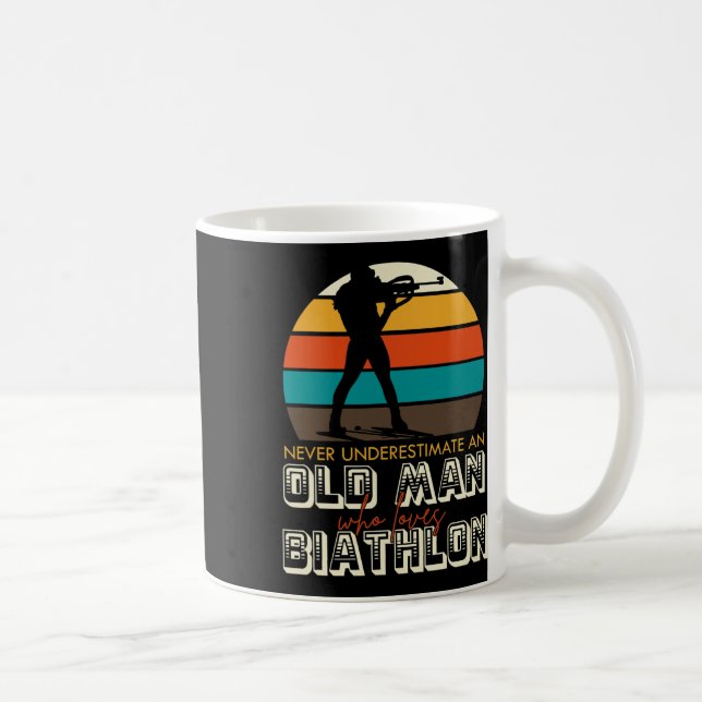 Mug Biathlon Drôle Ski d'hiver Amateurs de ski 6 (Droite)