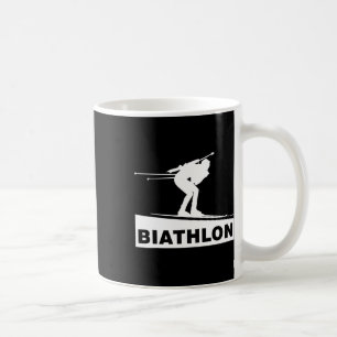 Mug Biathlon Ski Ski Sports d'hiver Ski de fond