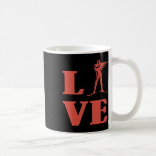 Mug Biathlon Ski Ski Sports d'hiver Ski de fond