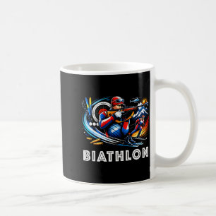 Mug Biathlon sports d'hiver ski de fond