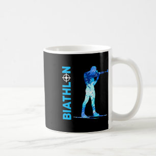 Mug Biathlon Tir Et Ski Sports D'Hiver