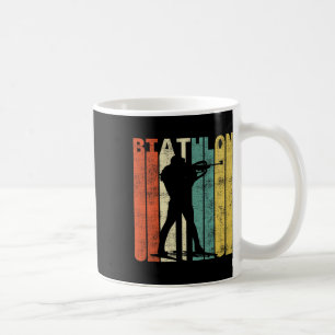 Mug Biathlon vintage Retro Biathlète