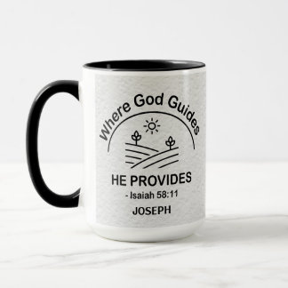 Mug Bible chrétienne contemporaine Verse Isaïe 58