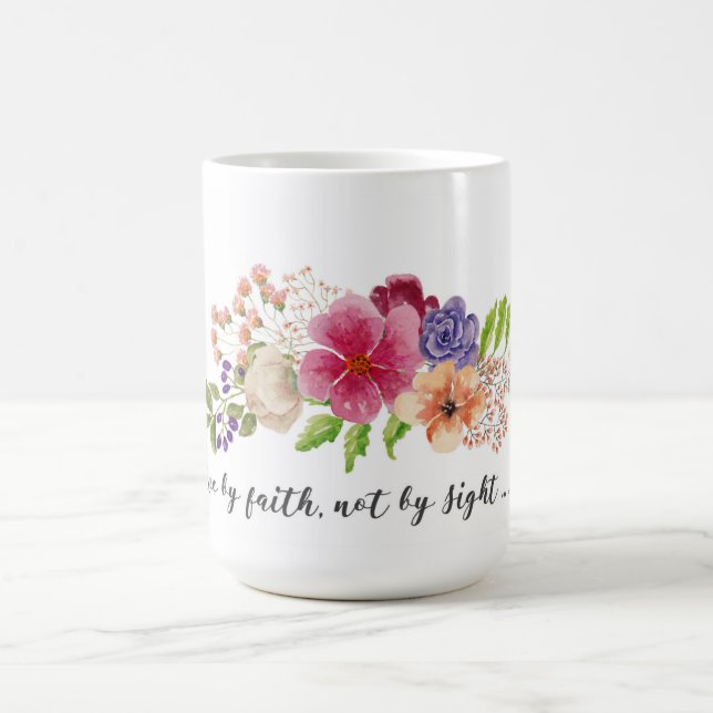 Mug Bible chrétienne contre foi (Centre)
