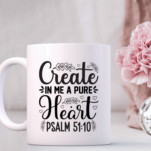Mug Bible chrétienne Verse Écriture Personnalisée (Créateur téléchargé)