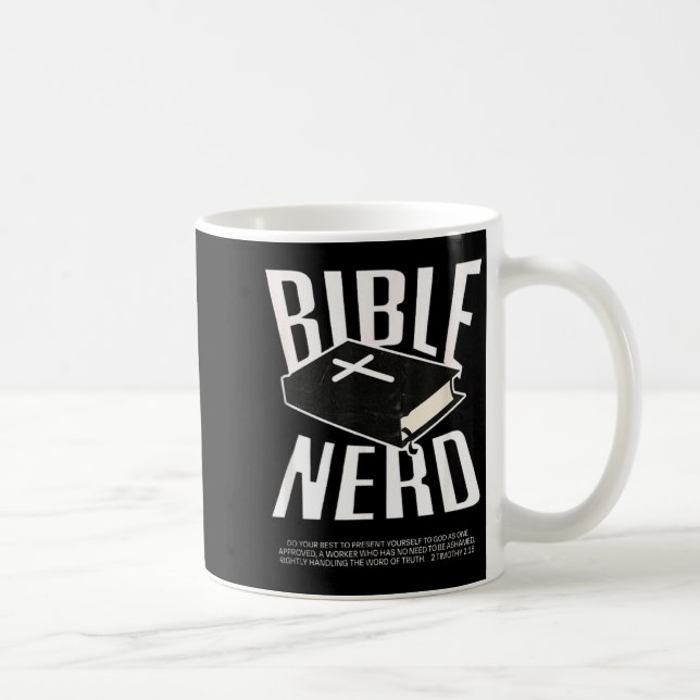 Mug Bible Nerd Théologie chrétienne Étudiant Saint-Esp (Droite)