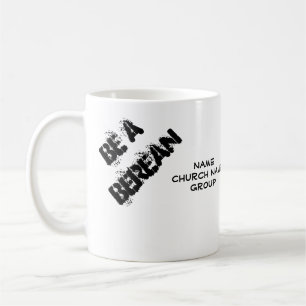Mug Bible Verse Apologétique Berean Personnalisé Blanc