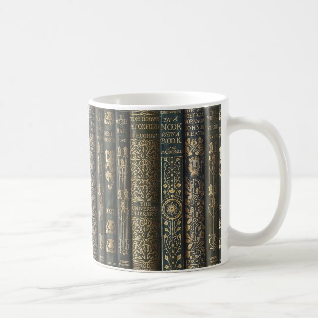 Mug Bibliophile Coin de Livre (Droite)