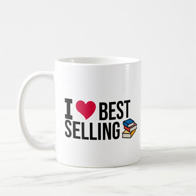 Mug Bibliophile Passionné : Amoureux des Meilleurs Ven (Gauche)