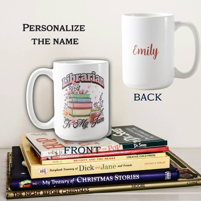 Mug  Bibliothécaire   (Créateur téléchargé)
