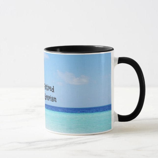 Mug Bibliothécaire à la retraite (Droite)