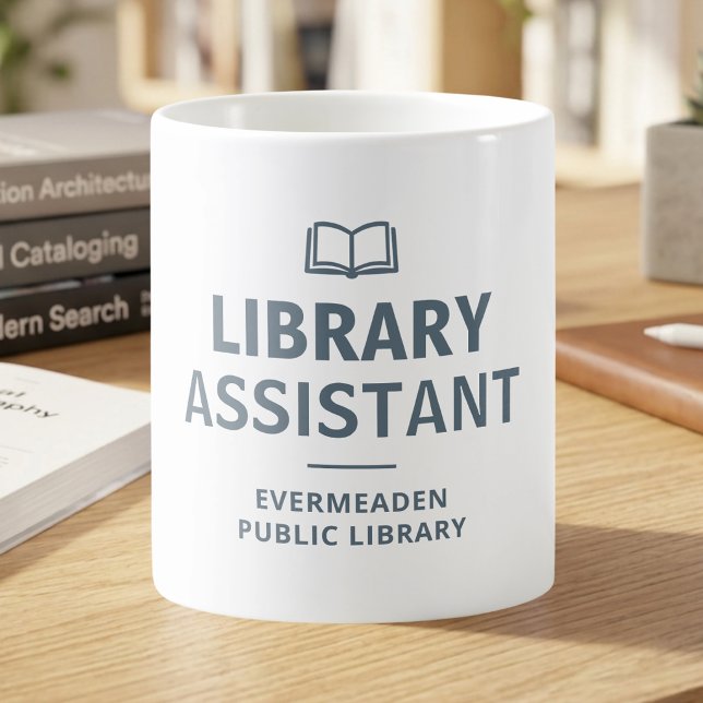 Mug Bibliothécaire Assistante de Bibliothèque Amateur  (Créateur téléchargé)