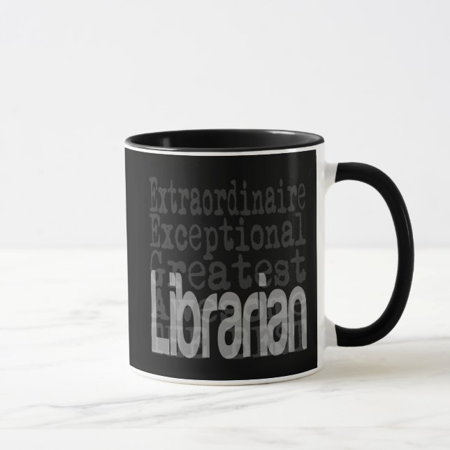 Mug Bibliothécaire Extraordinaire (Droite)