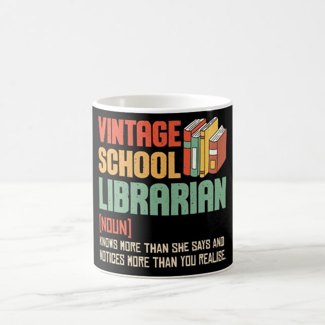 Mug Bibliothécaire Scolaire Prononciation Drôle (Centre)