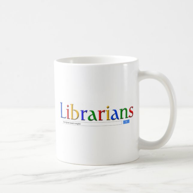 Mug bibliothécaires le moteur de recherche original (Droite)