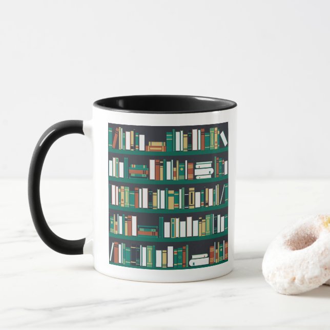 Mug Bibliothèque (Avec donut)