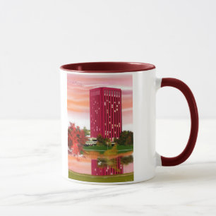 Mug Bibliothèque dans l'automne par Tam Nguyen