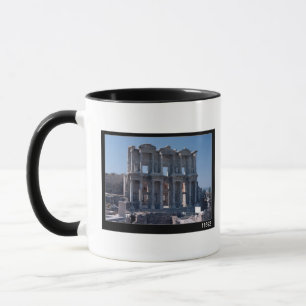 Mug Bibliothèque de Celsus, construite dans l'ANNONCE