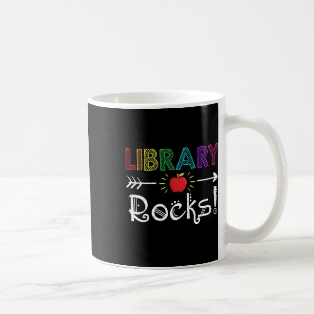 Mug Bibliothèque Rocks Prof Élève Fun Ck À l'école Gif (Droite)