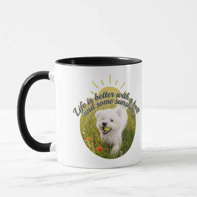Mug Bichon & Ball Jours de pissenlits  (Gauche)