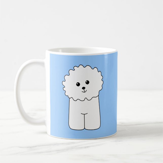 Mug Bichon Frise. (Gauche)