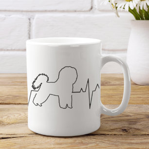 Mug Bichon Frisé Le Coeur de Saint Valentin