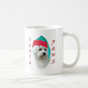 Mug Bichon Frise Père Noël Paws