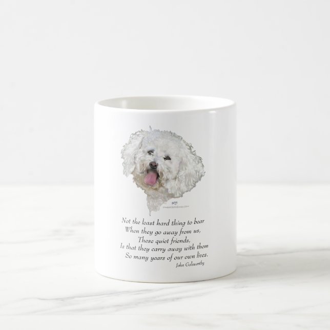 Mug Bichon Frise Pont de l'Arc-en-Ciel (Centre)